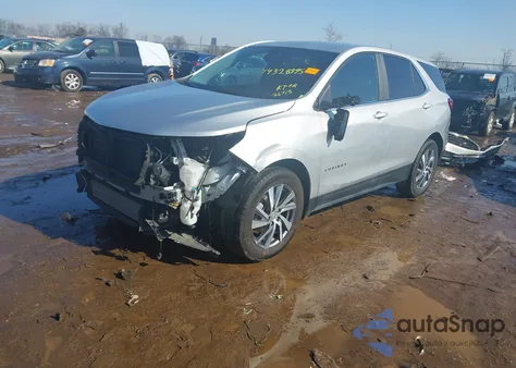 2022 Chevrolet Equinox Fwd Lt z USA, uszkodzony, nr VIN 3GNAXKEV2NL270641